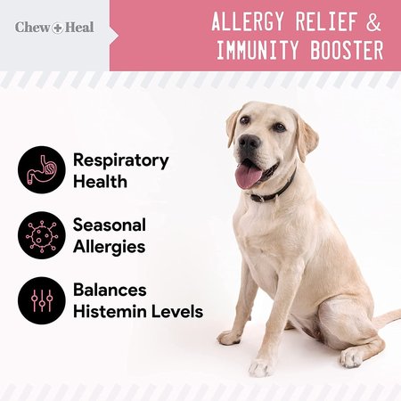 Chew + Heal Allergy Aid - 90 Chews CH-38119